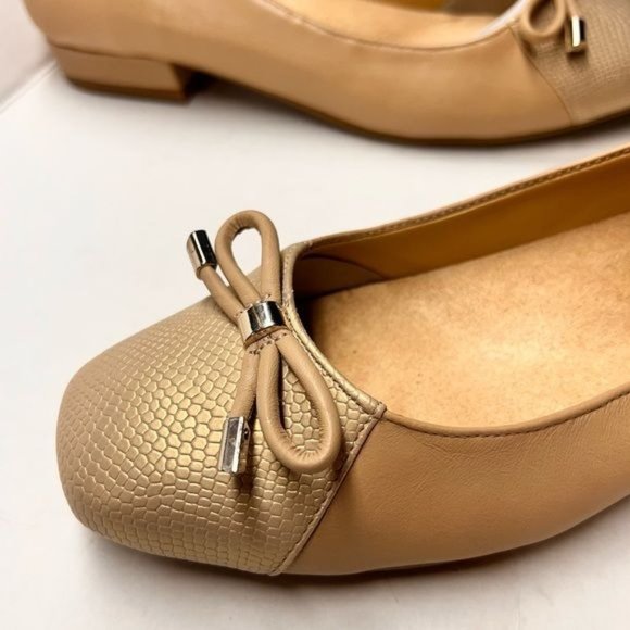 Naturalizer Gertie taupe leather flats size 10 - Picture 5 of 13